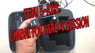 A look at and field test:  the Feiyu Tech FY-WGS 3-Axis Wearable Gimbal for the GoPro Hero 4 Session