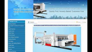 SYKM 950/SYKM4212 high speed flexo printing &slotting &rotary die-die-cutting machine(kick feeding)