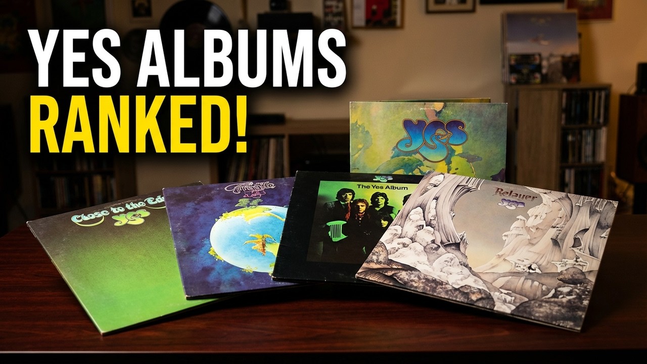 Рейтинг 10 лучших студийных альбомов группы Yes!