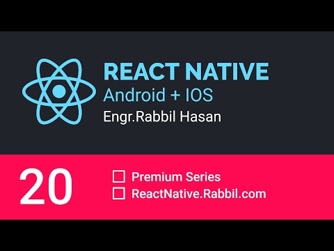 React Native Tutorial Bangla | Part 20 React Native Class State