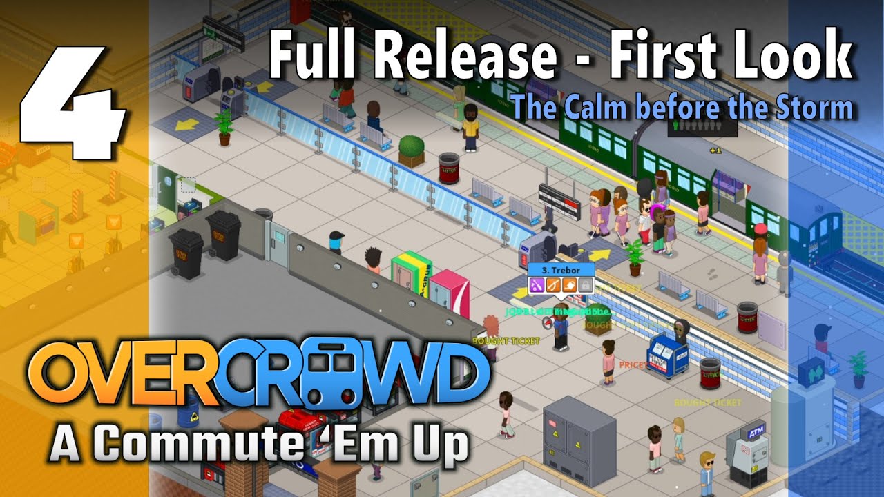 Overcrowd Overcrowd: A Commute 'Em Up: Full Release - First Look #4 | The Calm ...