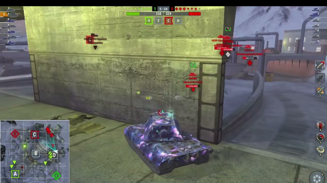 E100 - bitwa na kolosie