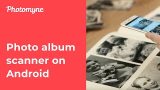 Photo Album Scanner on Android - YouTube