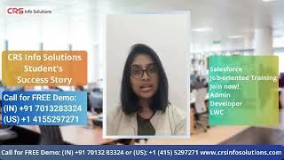 Team And Trainer At Crs Are Very Supportive And Make You Job-Ready Salesforce Professional