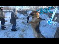 russian dog shelter the WORST EVER?! vlog from freezing countryside