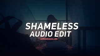 fluxxwave x shameless - clovis reyes x camila cabello [edit audio]