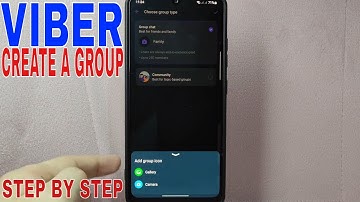 ✅  How To Create A Group On Viber 🔴
