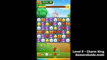 Charm King Level 5 - Gameplay Walkthrough - iOS/Android