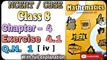 Practical Geometry | Class 8 Maths | Exercise 4.1 Question 1(iv) | Chapter 4 | NCERT, CBSE | Md Sir