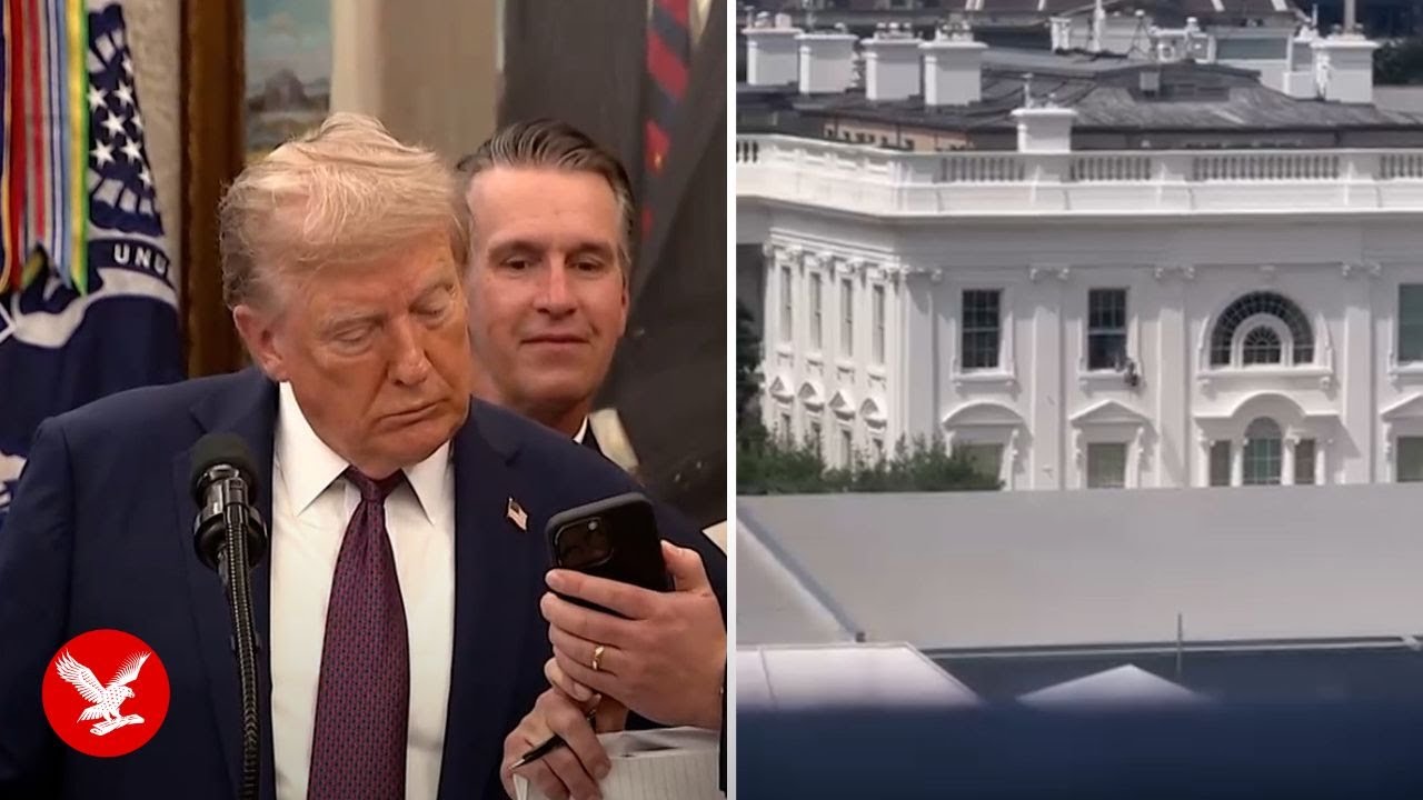 President calls White House bag-toss video an 'AI' fake after staff ...