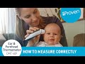 How to use a forehead thermometer  iproven dmt489