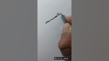 || Signature and Autograph Tips #shorts #sign