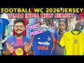 Team India New Jersey | Maidan Markt Kolkata | Football WC 2026 Jersey