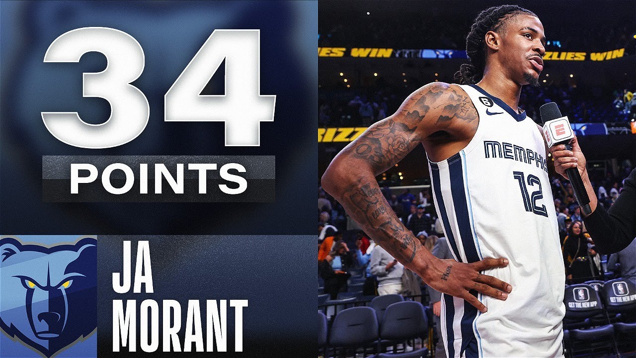 Download Ja Morant shines in the NBA spotlight