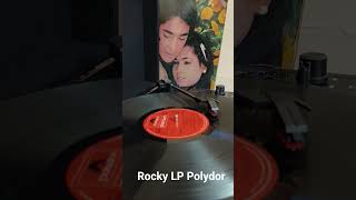 Rocky 1981 Lp Polydor Record Played On Claw Turntable polydor longplay turntable rockymovie