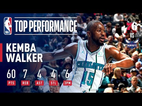 Kemba Walker Drops A Career High 60 In Match Up 76ers | November 17, 2018