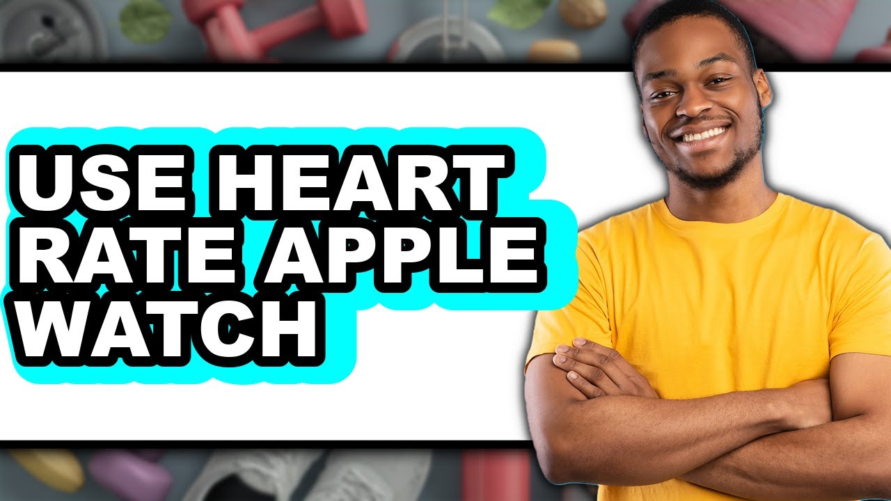 How to Use Heart Rate Apple Watch - Step by Step - YouTube