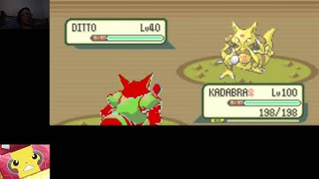 Pokemon Emerald Glitch - Bizarre Glitch move fun