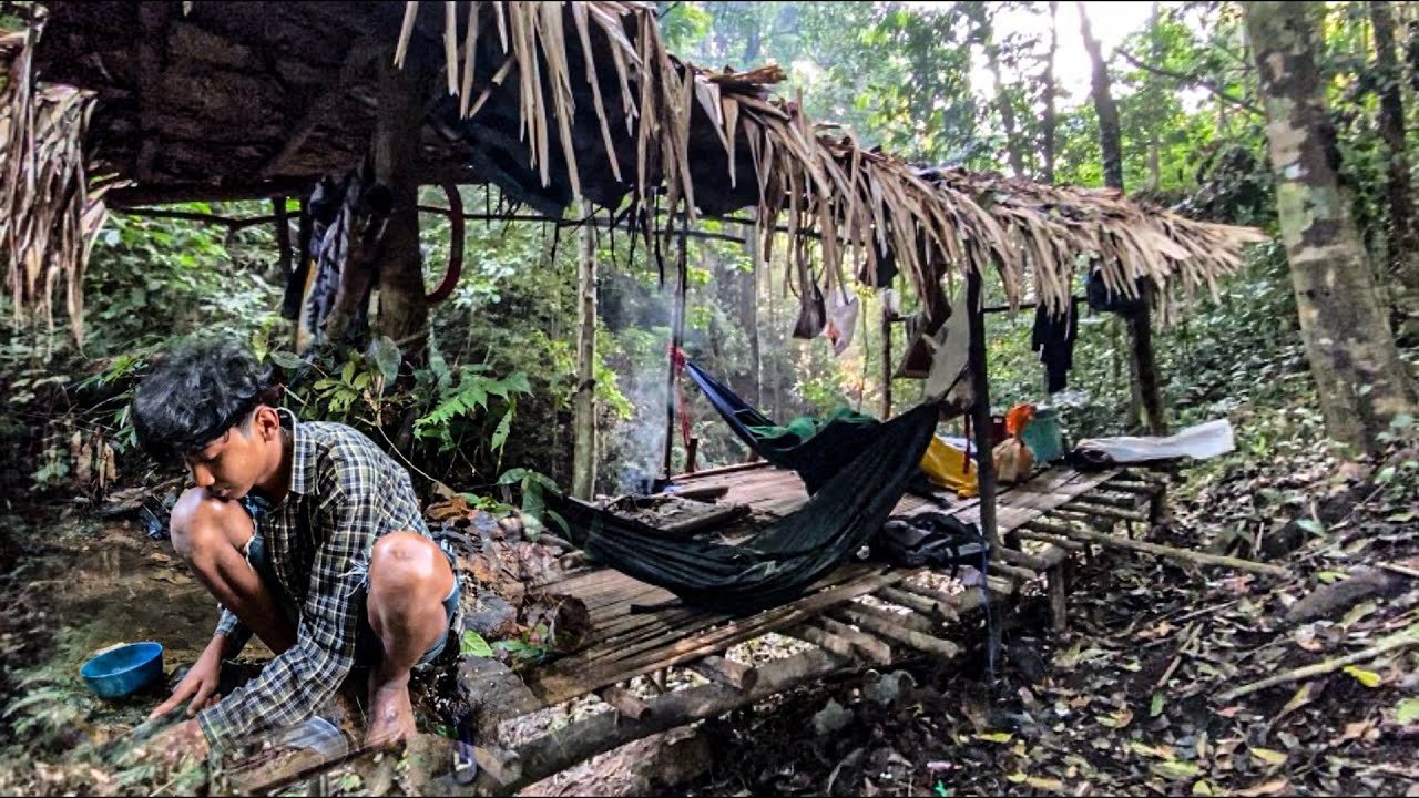 บังเอิญพบน้องต้นมัน.!!ในรัฐกะเหรี่ยง น้องมาอาศัยอยู่ในป่า..! ทำไร่ทำสวนเหมือนชาวเขา