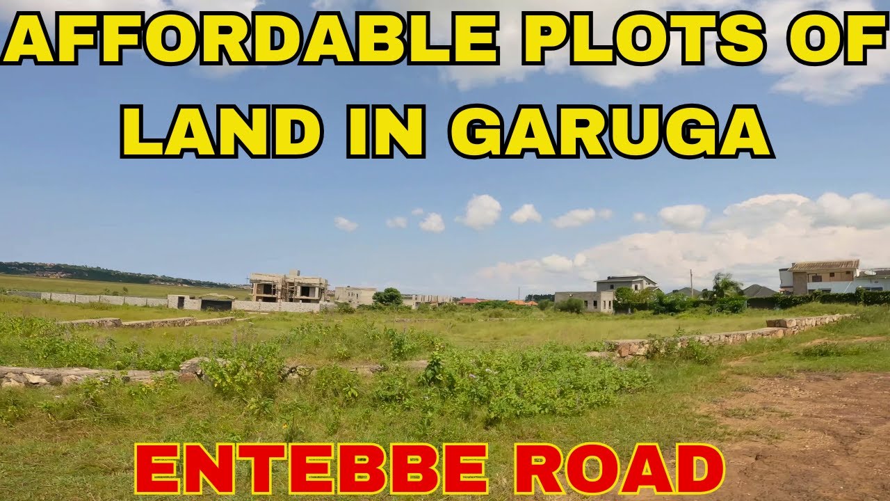 Доступные по цене земельные участки в Гаруге, Энтеббе, с частными земельными титулами Mailo, доро...