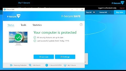 How to Get F-Secure SAFE  free for 6 Months
