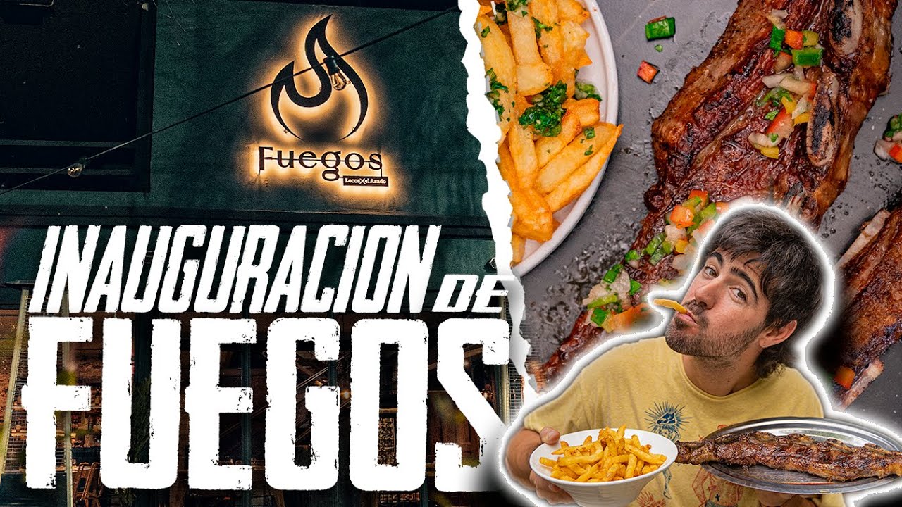 Inauguramos el restaurante de Locos X el Asado - YouTube