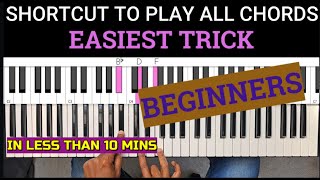 Easiest Trick To Play All Chords In 10 Mins