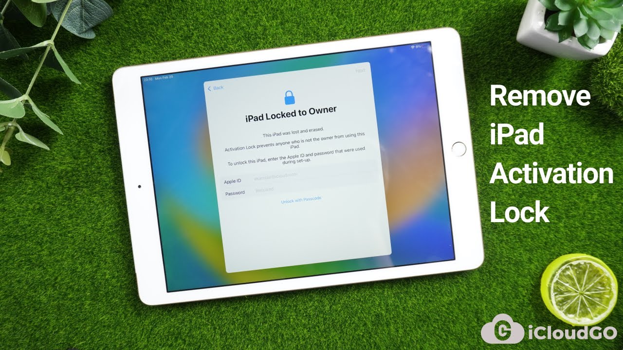 IPad Locked To Owner Remove IPad Activation Lock Without Apple ID