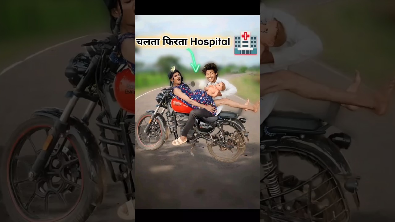 Daily vlog || The doctor visiting patients on motorcycle || Part 22 #funnyvideo #comedy #survival
