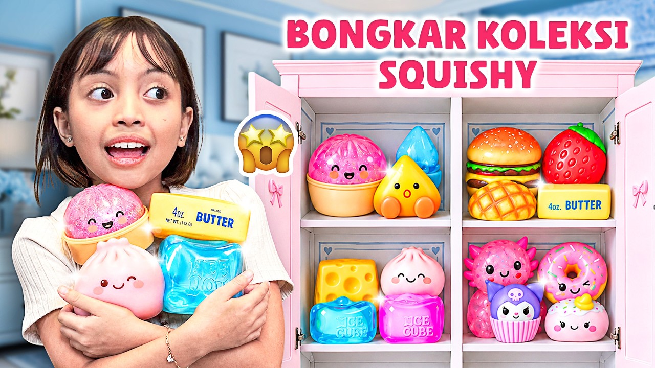Seharian Bareng Leika! 😱 Sekalian Rating Koleksi Squishy!