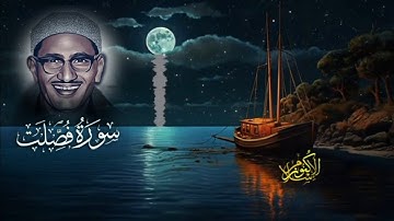 إِنَّ الَّذينَ يُلحِدونَ في آياتِنا لا يَخفَونَ عَلَينا | الشيخ المنشاوي | سورة فصلت