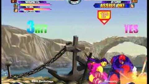 MvC2 Online (360): NWH Backstage (MSP) vs Brett (MSP) 43 .:3.1.10:.