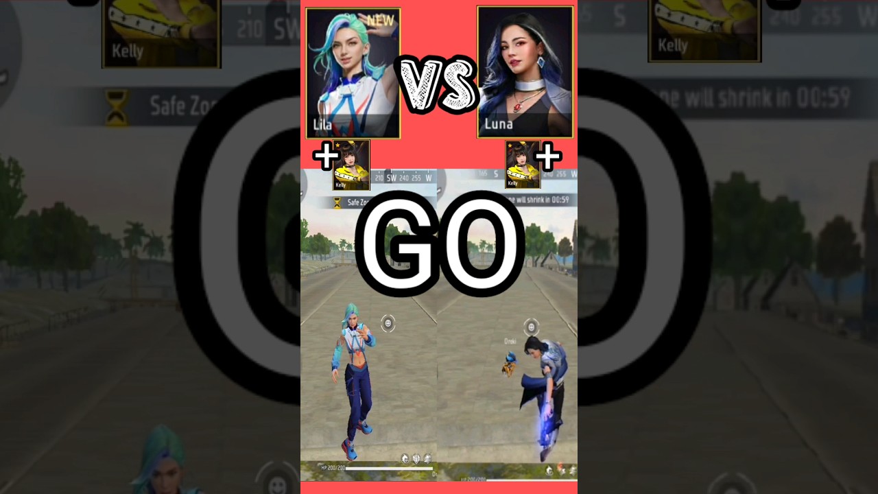 LILA + Kelly VS LUNA +Kelly | SPEED TEST 