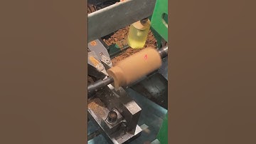 Double knife machining handles are mass produced by customers on site