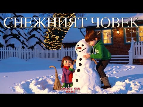 Детска Песен Снежният Човек Зимна Коледна Песничка за Деца Lucky Kid Mimi
