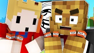 THE BEST TRAPS IN MINECRAFT SECURITY MODDED CHALLENGE w/ TEWTIY | Minecraft Mod Minigame