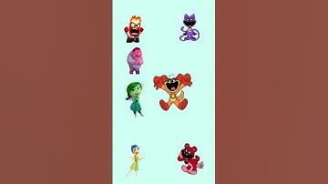 Inside Out 2 VS Smiling Critters 😬😱