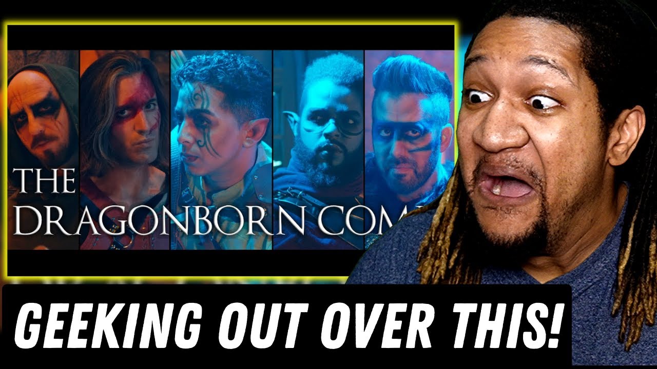 Реакция на The Dragonborn Comes Skyrim VoicePlay с участием Омара Кардоны