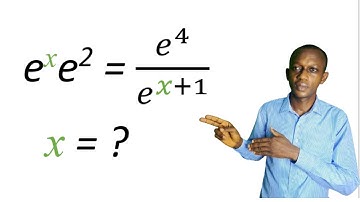 How to solve for x in Exponential equation | Olympiad questions