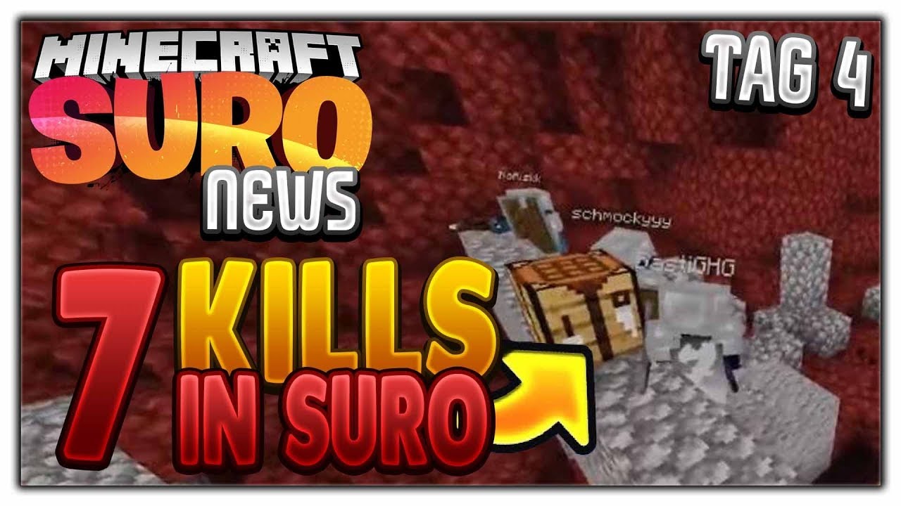 MINECRAFT SURO NEWS TAG 4 | BUNGEEHACK | 7 TODE