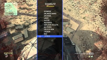 MW3/1.24 ModMenu Envedia + Download