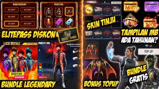 RESMI GARENA❗EVENT BESOK, ELITEPASS DISKON, BONUS TOP UP TAS, BUNDLE LEGENDARY, SKIN TINJU DLL