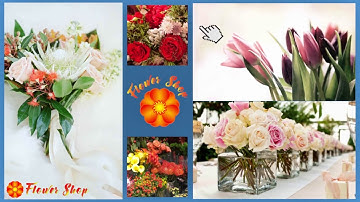 Flower Shop Demo Reel for Website Theme Layout