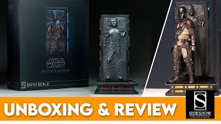 Sideshow Collectibles Han Solo in Carbonite Unboxing & Review