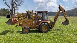 Lot 1- Case 480 E Construction King Backhoe Loader