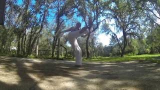 Capoeira Volta Ao Mundo - Jumping Kick Sequence
