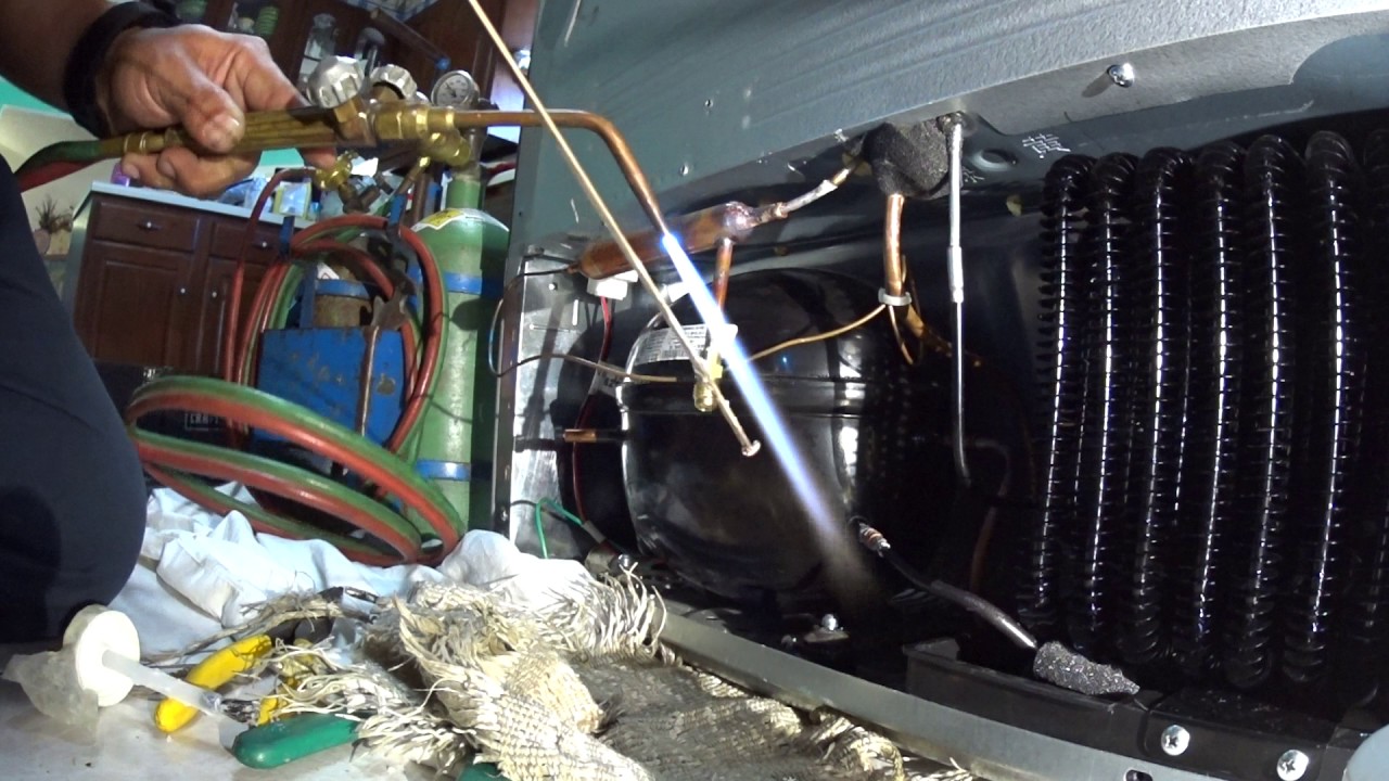 LG Refrigerator High Side Restriction Locked Piston YouTube