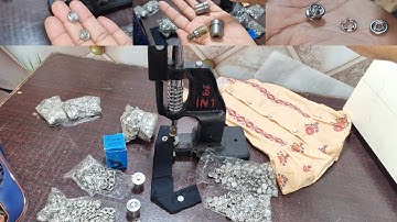 HOW To Set SNAP Button in Machine/Ring Button Detail Video