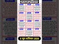 5 जून 2026 आज का राशिफल जानें बस एक नजर में | Aaj Ka Rashifal |aaj karashifal #astrology #rashifal