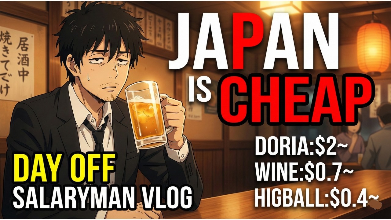 Me “Japan Is Cheap” | A Salaryman’s Ultra-Cheap Weekend Food Crawl